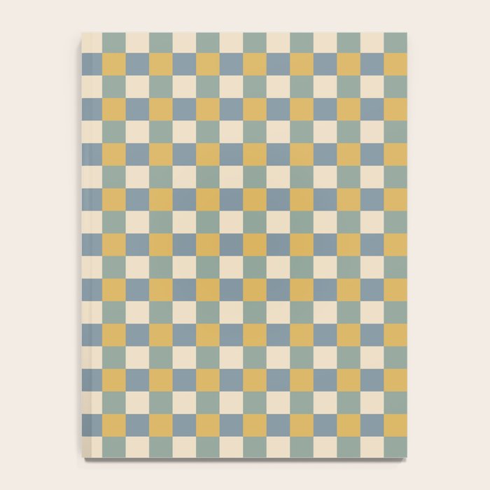Checkered Multicolor Pattern XXVI Natural Summer Notebook Gallery Image 4