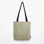 Checkered Multicolor Pattern XXVI Natural Summer Tote Bag Gallery Image 2