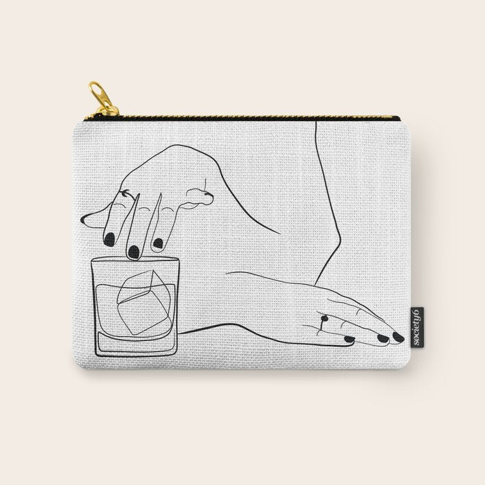 Whiskey Woman Carry All Pouch Gallery Image 1