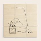 Whiskey Woman Wood Wall Art Gallery Image 1