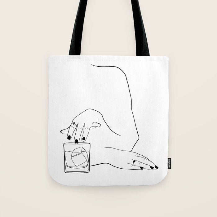 Whiskey Woman Tote Bag Gallery Image 1