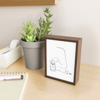 Whiskey Woman Mini Art Print Gallery Image 2