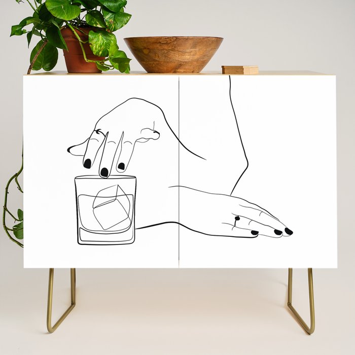 Whiskey Woman Credenza Gallery Image 1