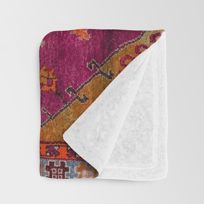 Bohemian Artwork Throw Blanket Gallery Image 3