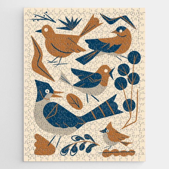 Woodland Songbirds Jigsaw Puzzle Gallery Image 1