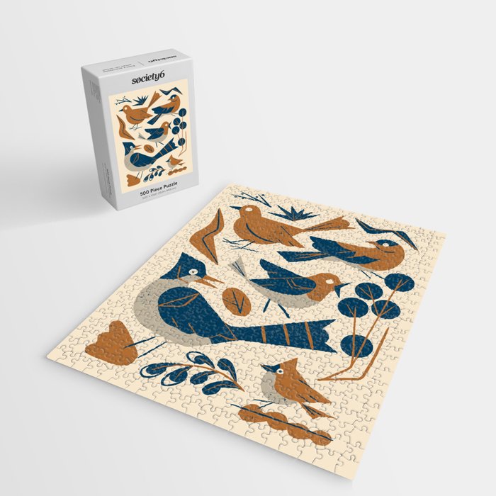 Woodland Songbirds Jigsaw Puzzle Gallery Image 2