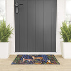 Woodland Animals in Dark Forest Welcome Mat Gallery Image 3