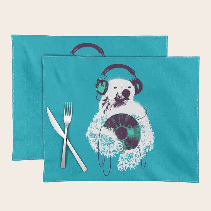 Record Bear Placemat Gallery Image 1