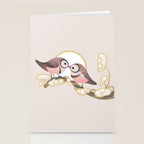 Owl finch Stationery Card Gallery Image 2