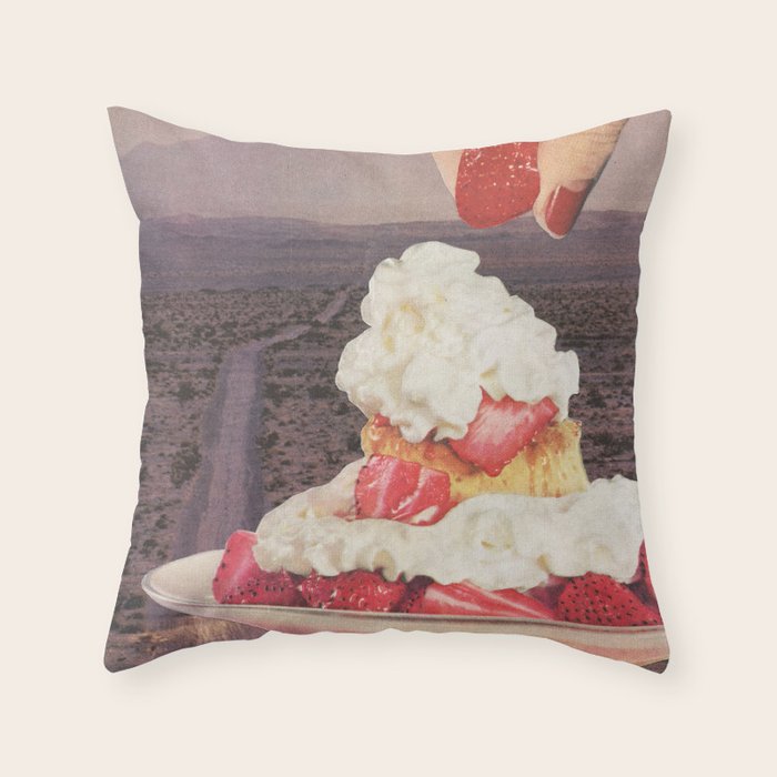 Des(s)ert Throw Pillow Gallery Image 6