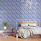 Blue Snakes Pattern Wallpaper Gallery Image 3
