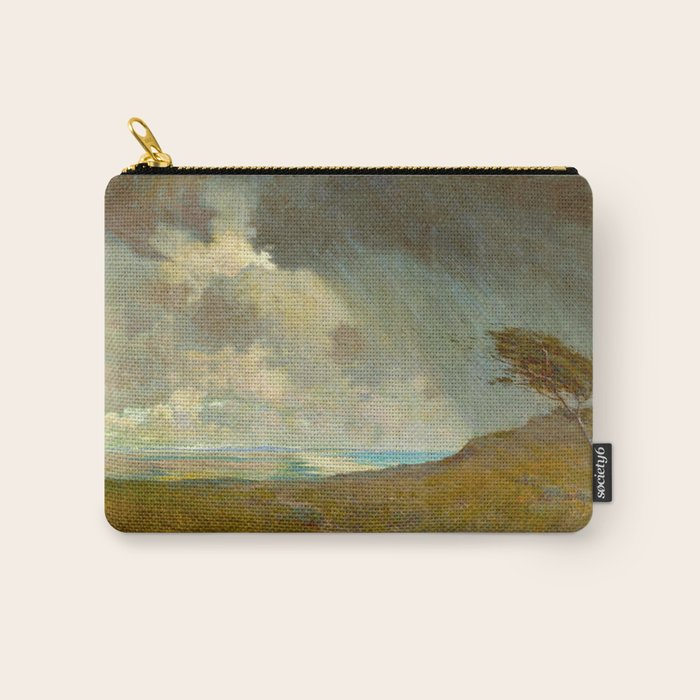 Granville Redmond - Coastal Storm Landscape Oil Painting Carry All Pouch Gallery Image 1