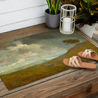Granville Redmond - Coastal Storm Landscape Oil Painting Outdoor Rug Gallery Image 2