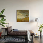 Granville Redmond - Coastal Storm Landscape Oil Painting Wood Wall Art Gallery Image 2