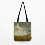 Granville Redmond - Coastal Storm Landscape Oil Painting Tote Bag Gallery Image 2