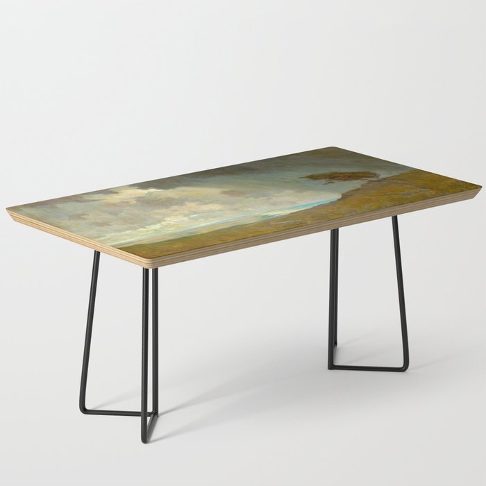 Granville Redmond - Coastal Storm Landscape Oil Painting Coffee Table Gallery Image 1