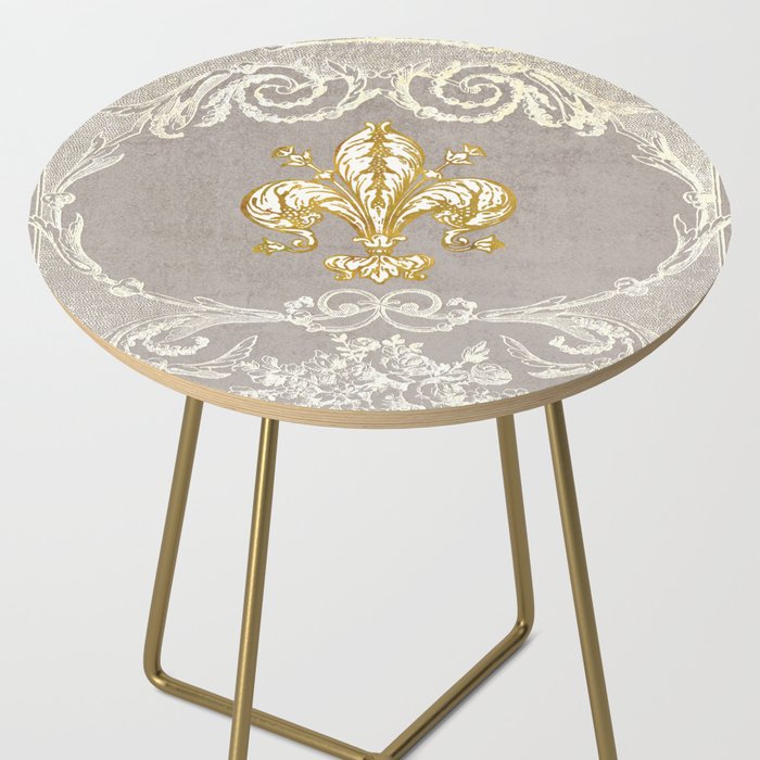 Fleur De Lis Side Table Gallery Image 2