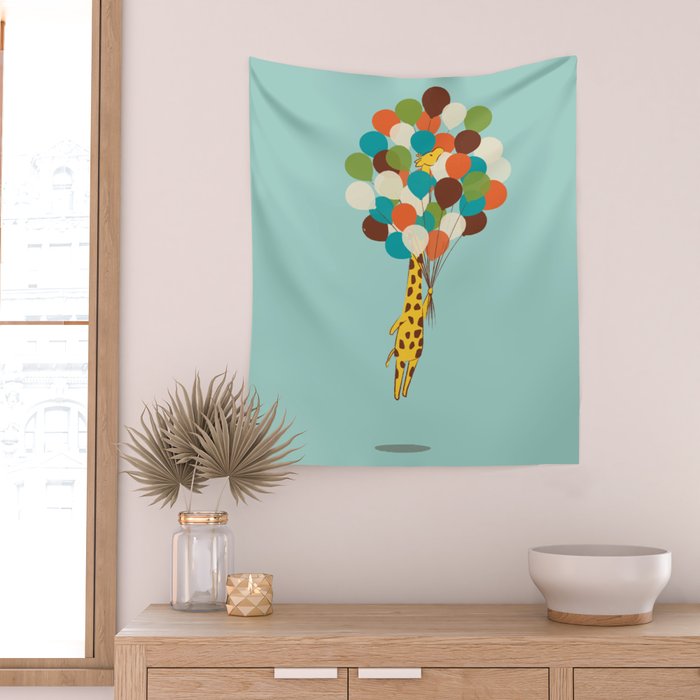 Floating Away Wall Tapestry Gallery Image 2