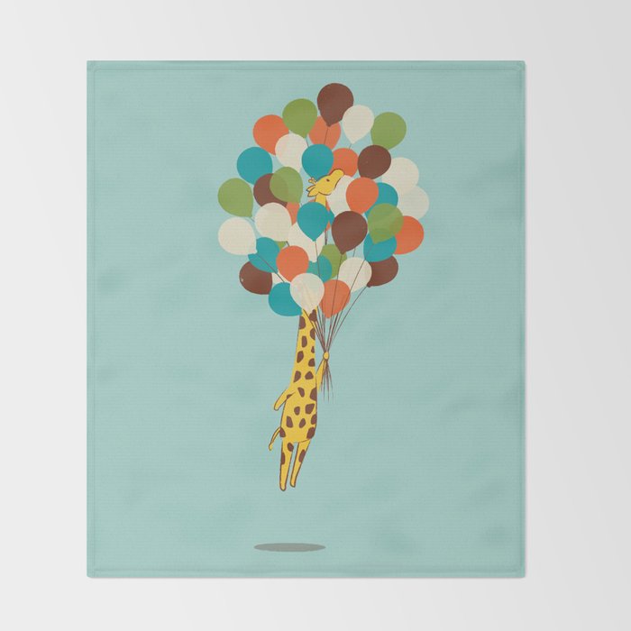 Floating Away Throw Blanket Gallery Image 2