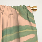Pastel Parrot Pair Window Curtain Gallery Image 2