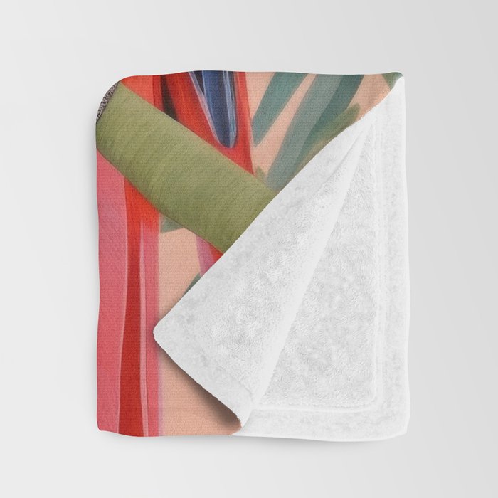 Pastel Parrot Pair Throw Blanket Gallery Image 3