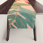 Pastel Parrot Pair Table Runner Gallery Image 1