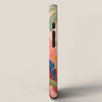 Pastel Parrot Pair iPhone Case Gallery Image 2