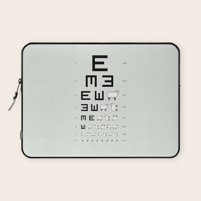 The EWE Chart Laptop Sleeve Gallery Image 1