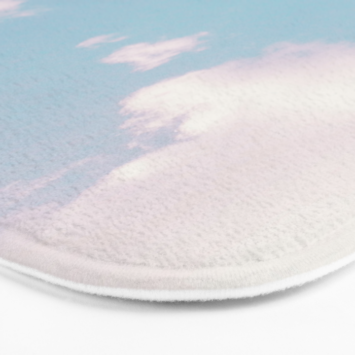 Every Cloud Has a Pink Lining Bath Mat Gallery Image 3