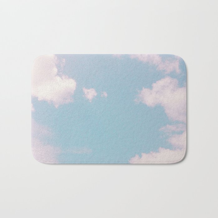 Every Cloud Has a Pink Lining Bath Mat Gallery Image 1
