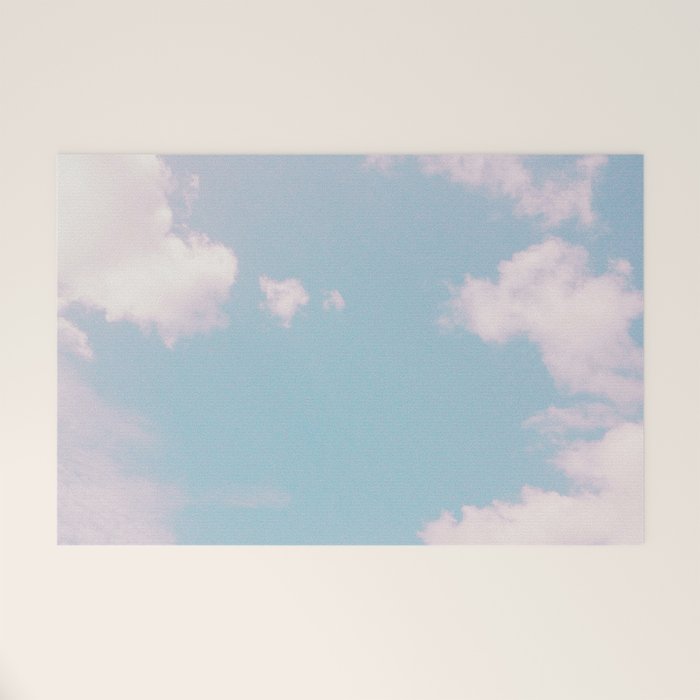 Every Cloud Has a Pink Lining Welcome Mat Gallery Image 1