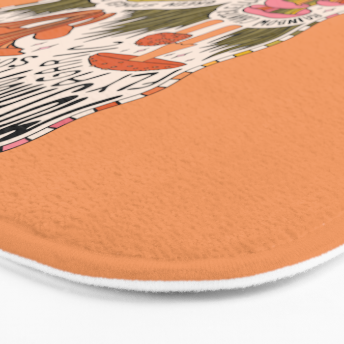 Mushrooms of Arizona Bath Mat Gallery Image 3