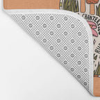 Mushrooms of Arizona Bath Mat Gallery Image 2