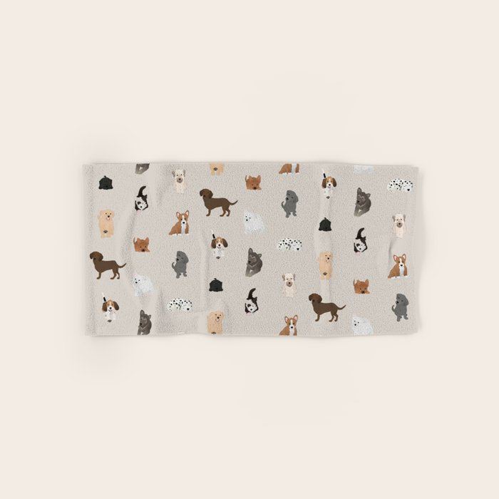 dogs Bath Towel Gallery Image 1