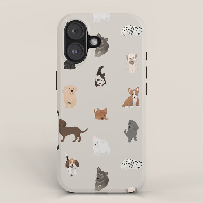dogs iPhone Case