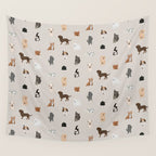 dogs Wall Tapestry Gallery Image 4