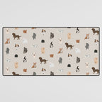 dogs Desk Mat Gallery Image 3