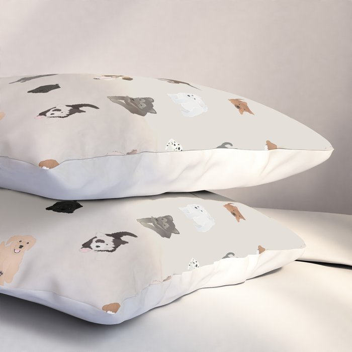dogs Pillow Sham Gallery Image 3