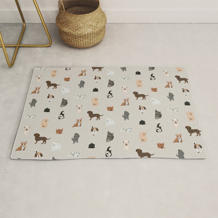 dogs Rug Gallery Image 1