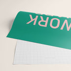 work hard be nice Wrapping Paper Gallery Image 2