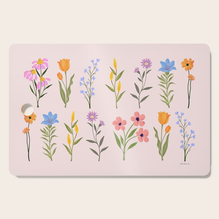 Wildflowers Cutting Board Gallery Image 1