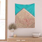 Roof Line Study 2 Wall Tapestry Gallery Image 2