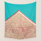 Roof Line Study 2 Wall Tapestry Gallery Image 4