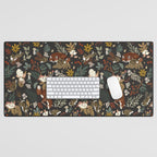 Animals winter wild nature 63B Desk Mat Gallery Image 1