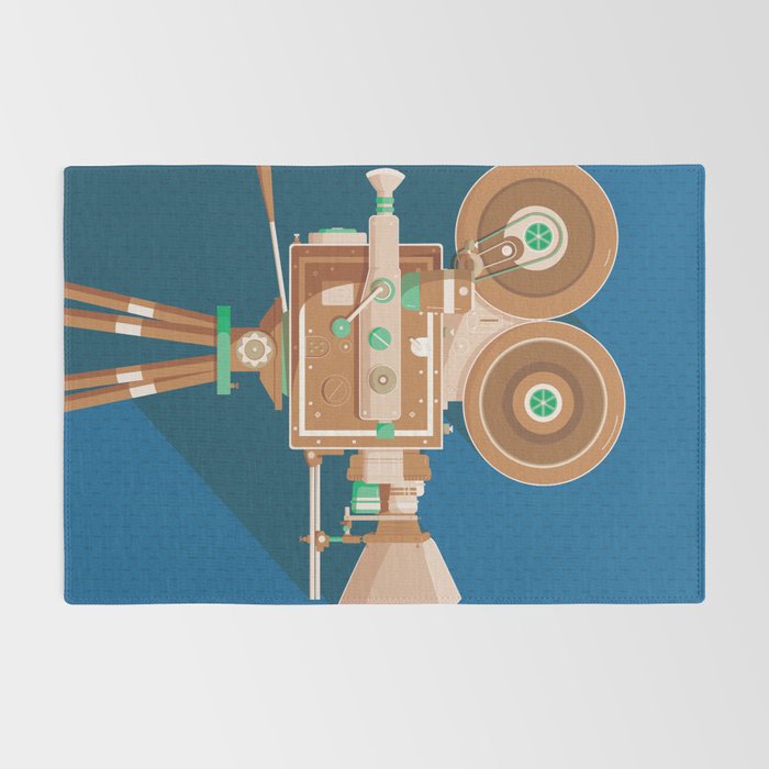 Cine Blue Lens Rug Gallery Image 2