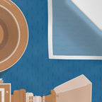 Cine Blue Lens Wall Tapestry Gallery Image 3