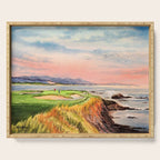 Pebble Beach Golf Course 7th Hole Serving Tray Gallery Image 1