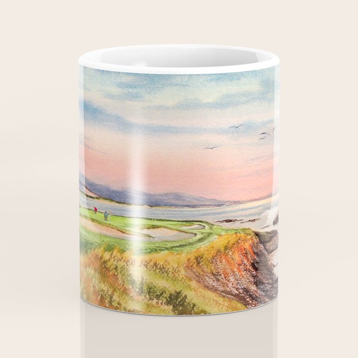 Pebble Beach Golf Course 7th Hole Coffee Mug Gallery Image 4