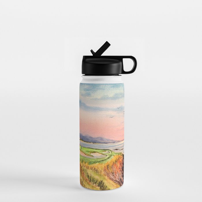 Pebble Beach Golf Course 7th Hole Water Bottle Gallery Image 1