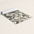 Christmas Vintage Floral Yoga Mat Gallery Image 2